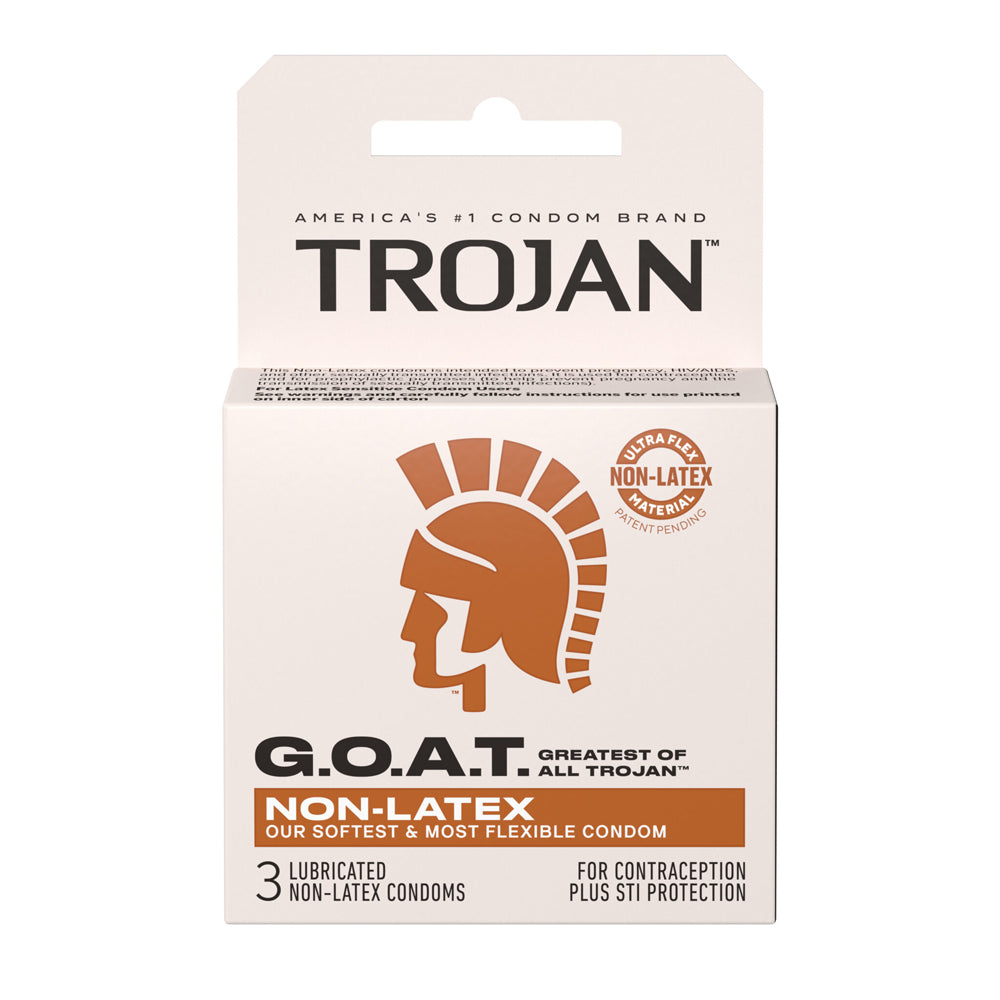 "Trojan Goat Non-Latex Condoms 3 Pack TJ80013"