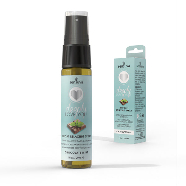 "Deeply Love You Throat Relaxing Spray - Chocolate Mint - 1 Fl. Oz. SEN-VL490"