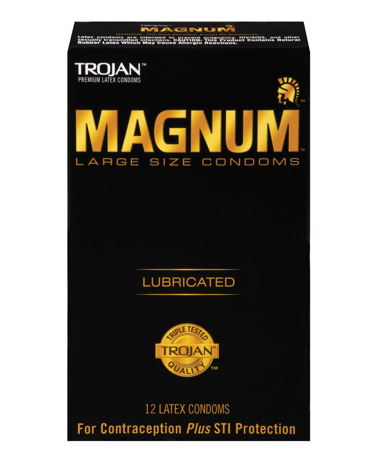 Trojan Magnum Condoms - Box of 12