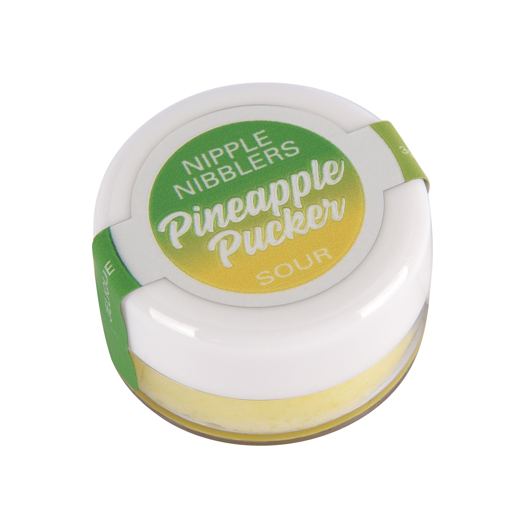 "Nipple Nibbler Sour Pleasure Balm Pineapple  Pucker - 3g Jar JEL2604-05"