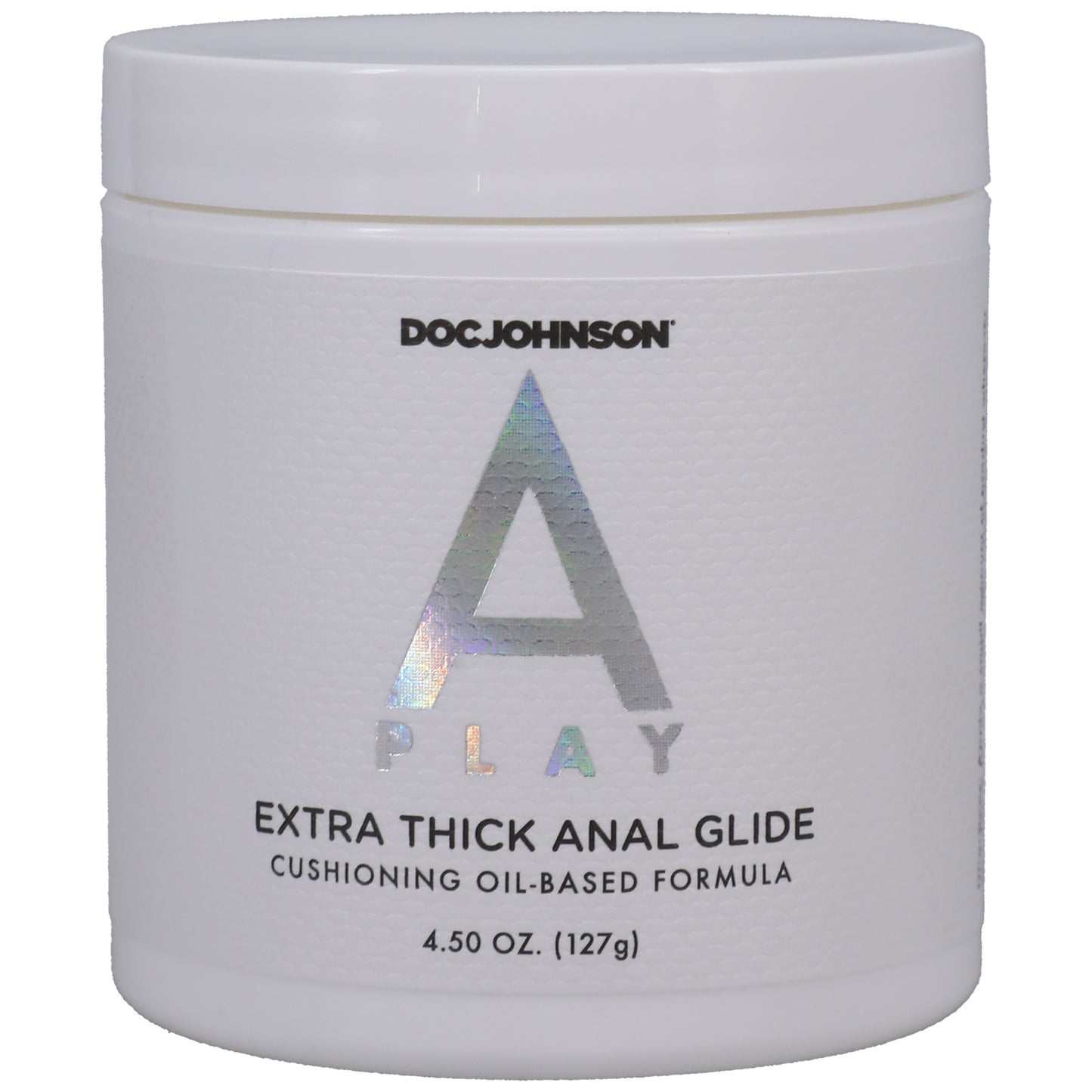"A-Play - Extra Thick Anal Glide - Cushioning Oil-Based Formula - 4.5 Fl. Oz. - Bulk DJ0301-03-BU"