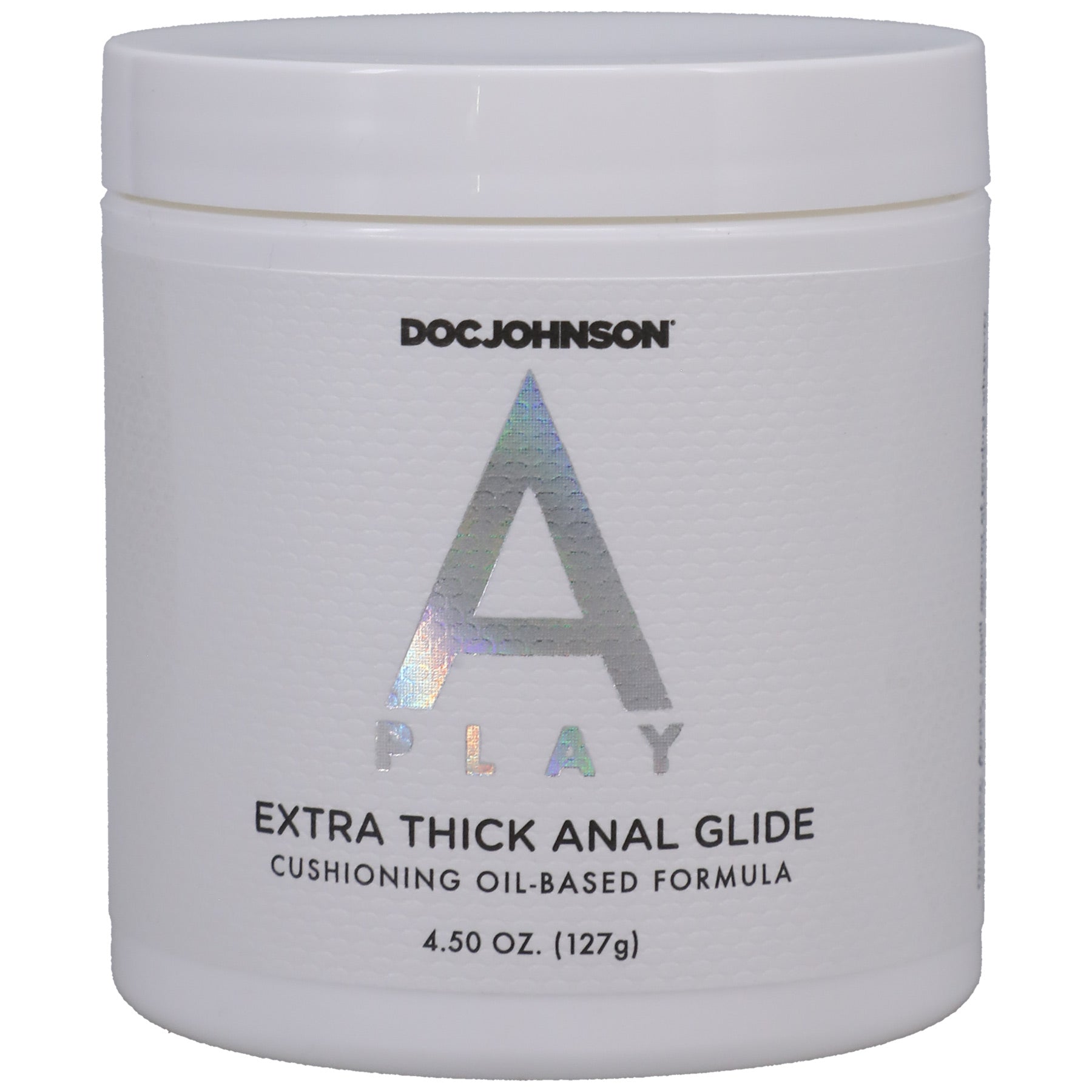 "A-Play - Extra Thick Anal Glide - Cushioning Oil-Based Formula - 4.5 Fl. Oz. - Bulk DJ0301-03-BU"