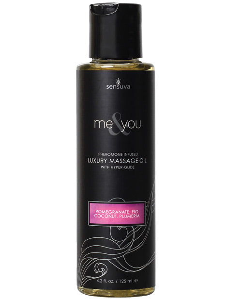 Sensuva Me &amp; You Massage Oil - 4.2 oz Sweet Secrets