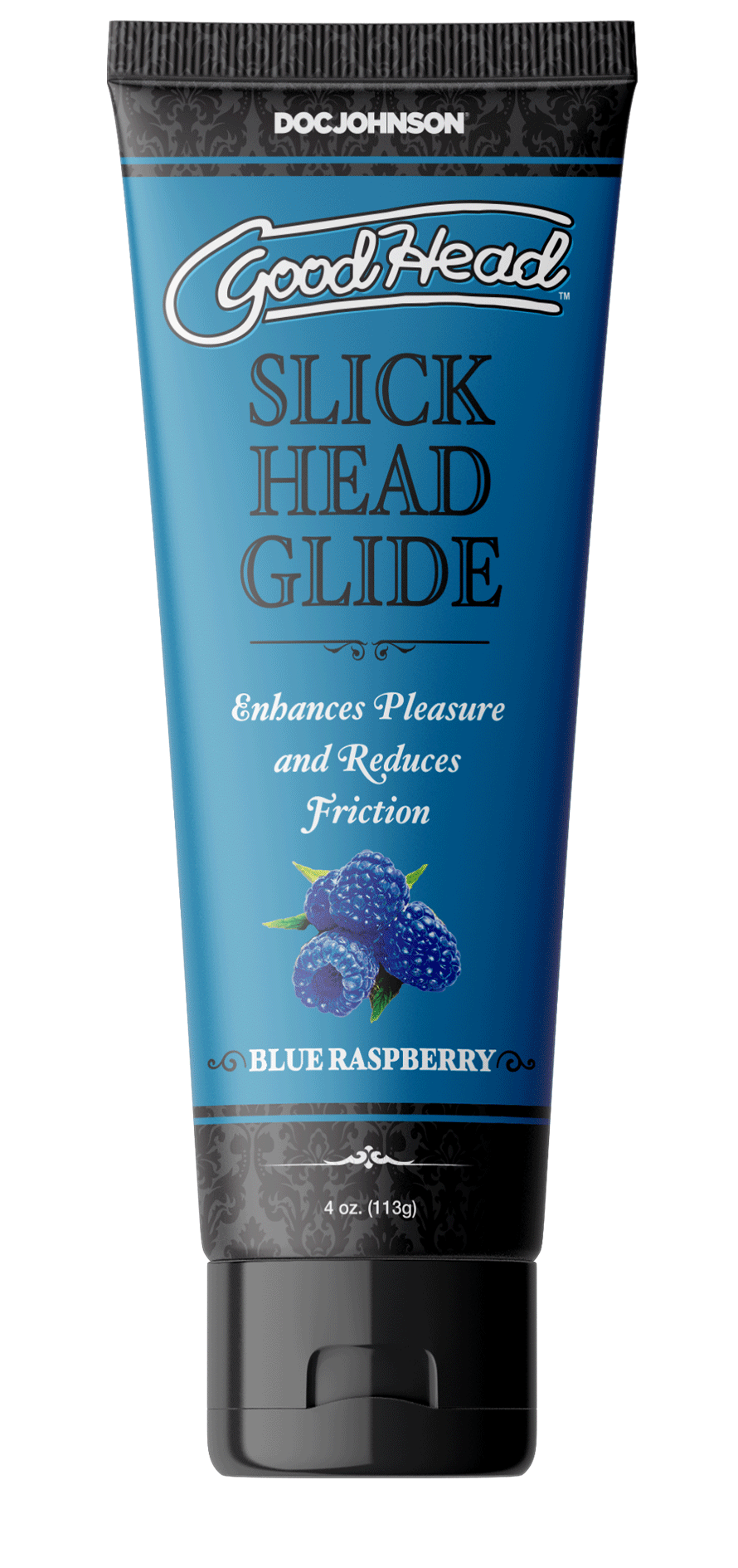 "Goodhead - Slick Head Glide - Blue Raspberry -  4 Oz DJ1361-06-BU"