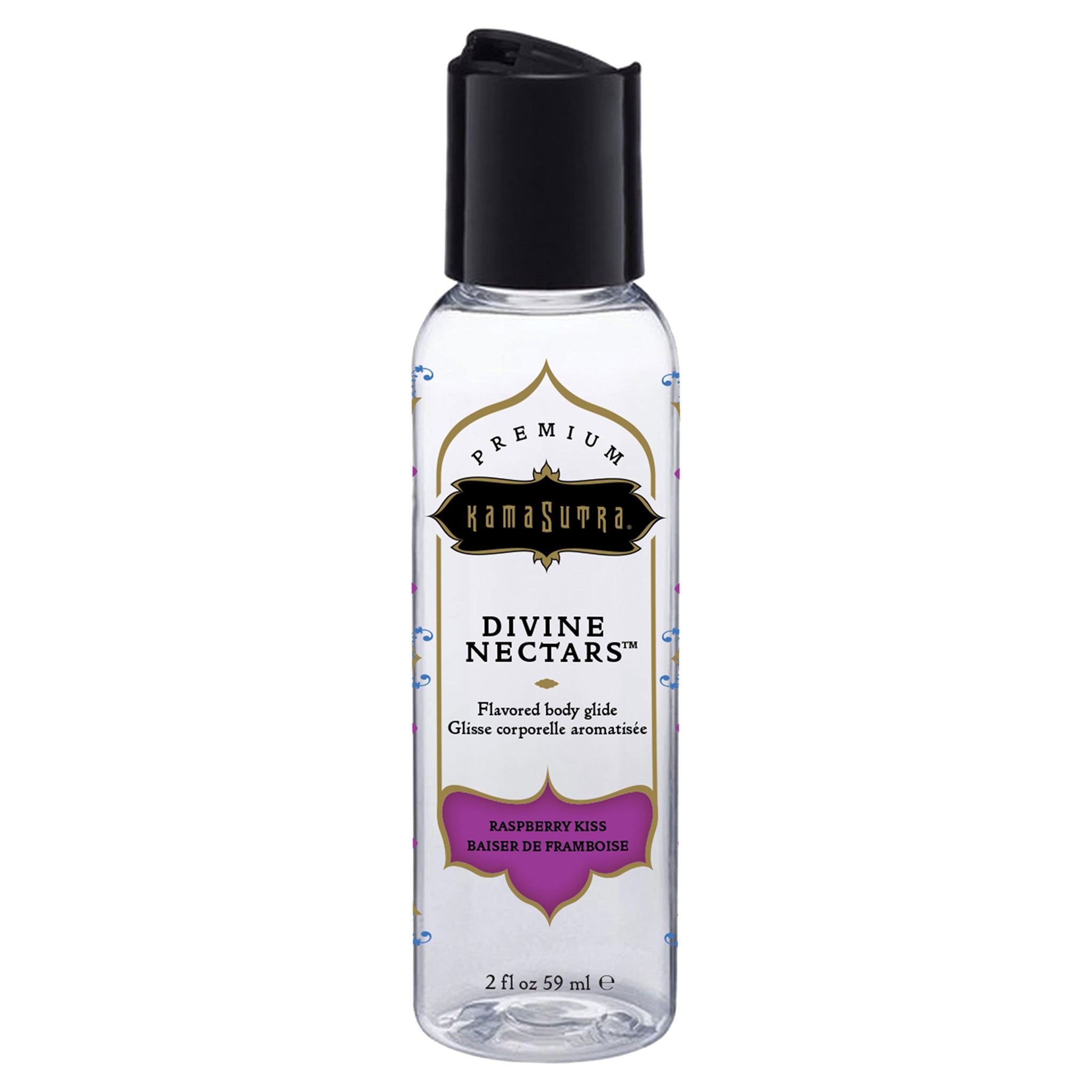 "Divine Nectars Flavored Body Glide - Raspberry Kiss - 2 Fl. Oz./ 59ml KS13033"