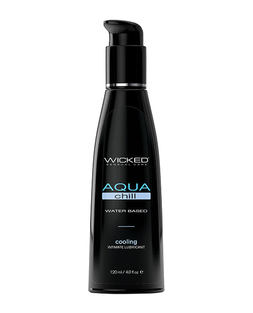 Wicked Sensual Care Aqua Chill Water Based Cooling Lubricant - 4 oz