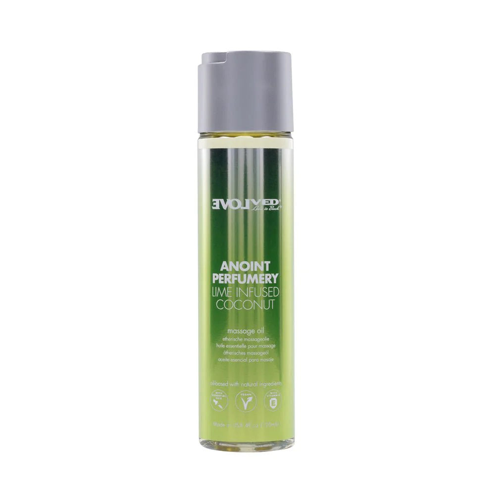 "Anoint Parumery - Lime Infused Coconut Massage Oil 4oz EN-LQ-4448-2"