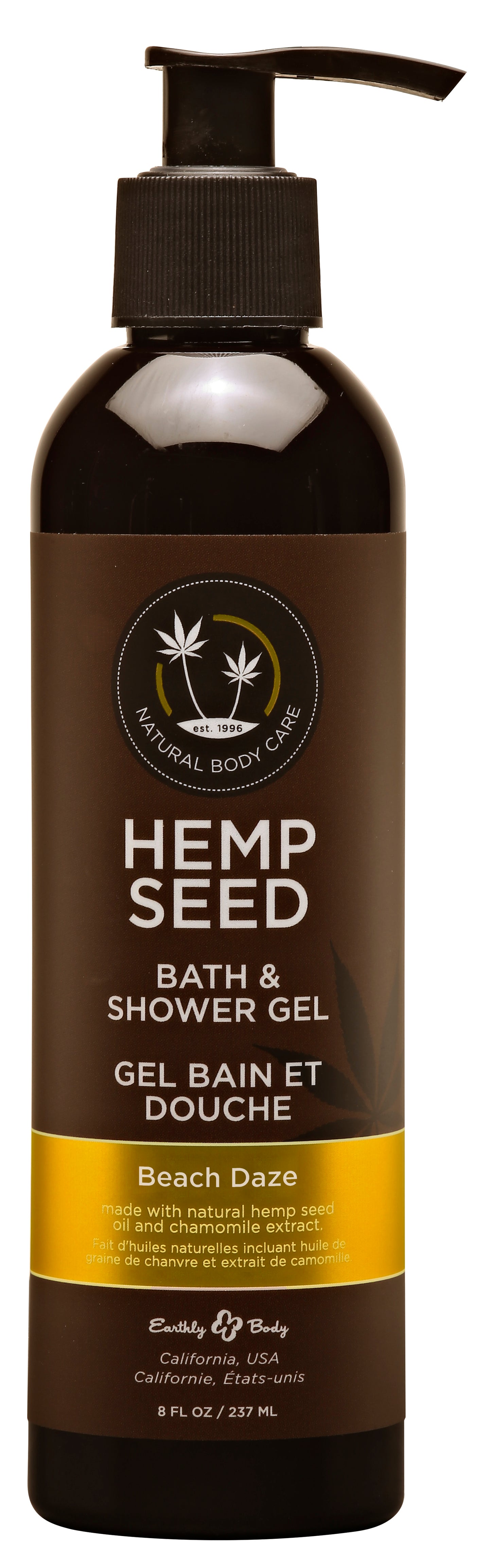 "Hemp Seed Bath and Shower Gel Beach Daze EB-SG045"