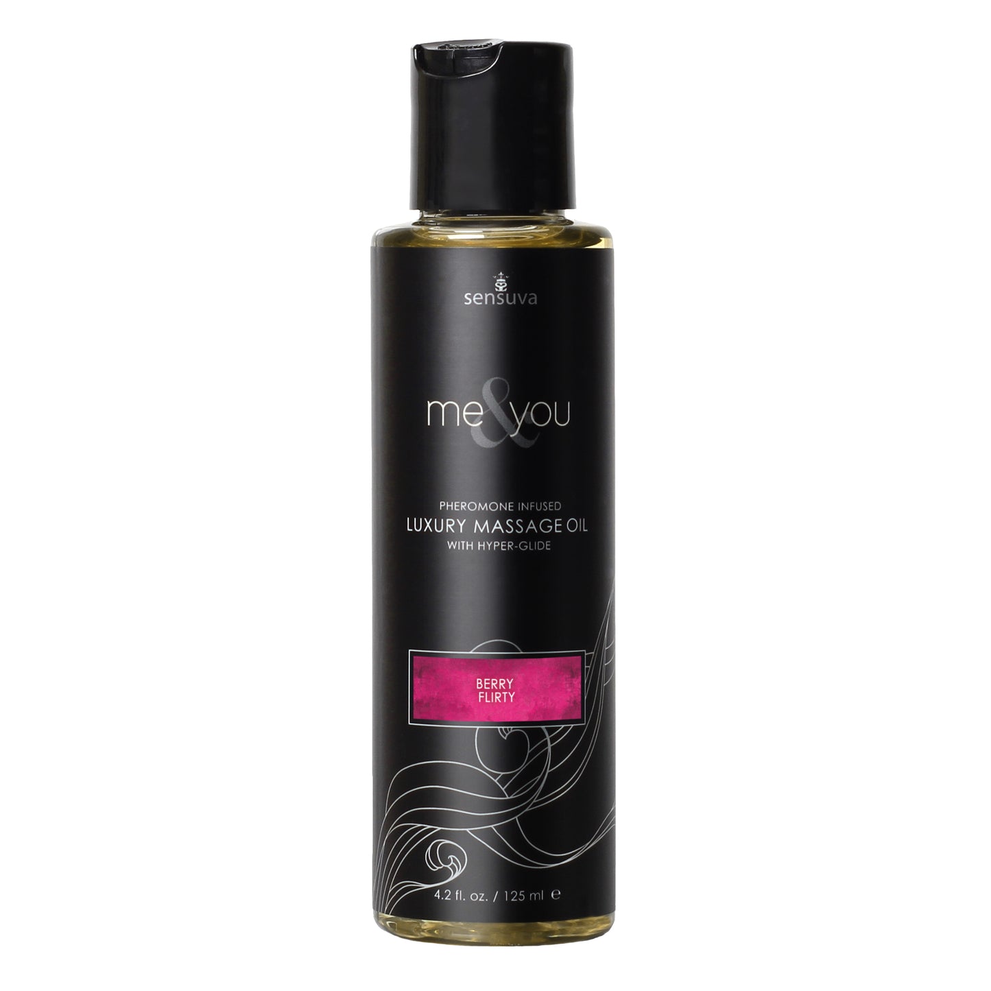 "Me and You Luxury Massage Oil - Berry Flirt - 4.2  Fl. Oz. SEN-VL455"