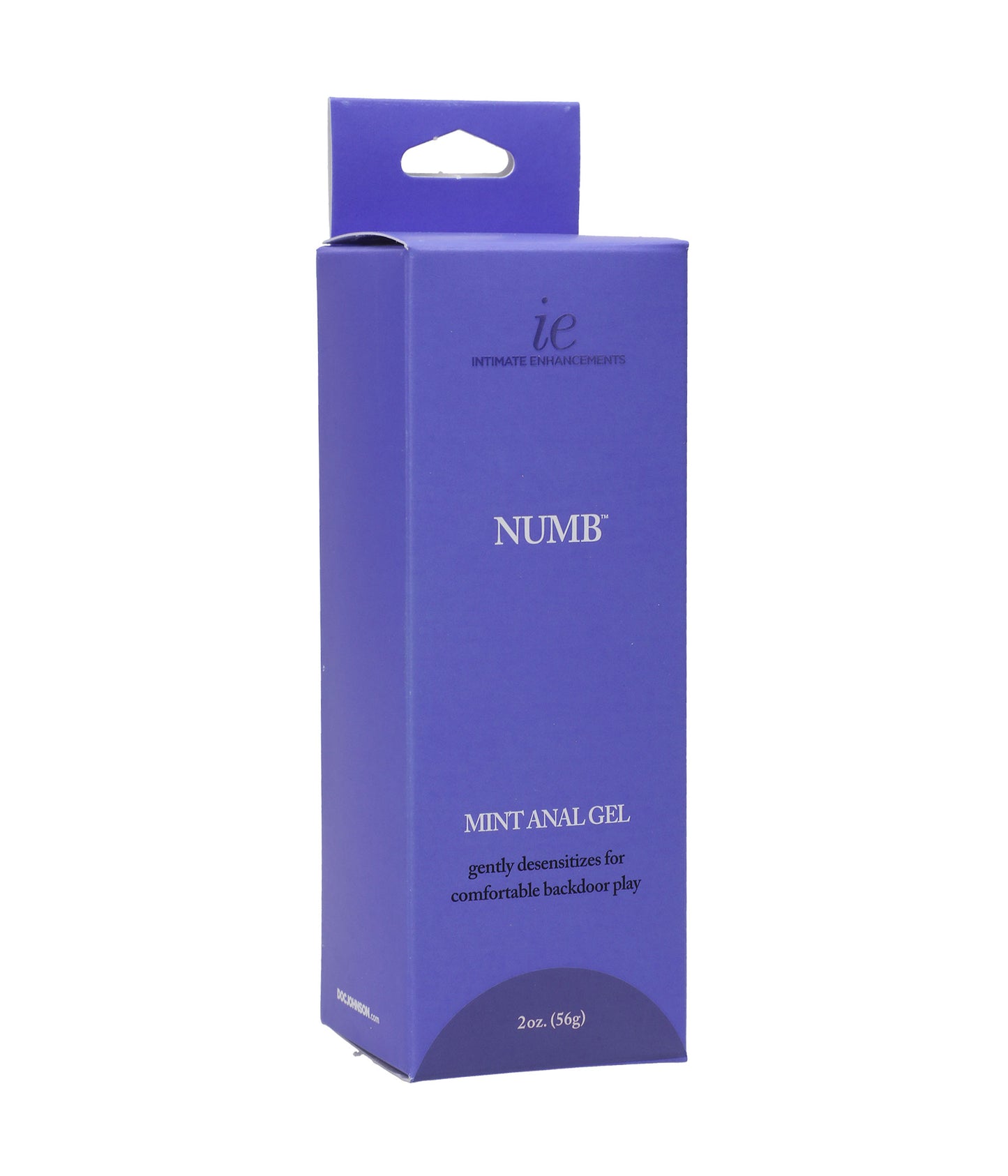 "Intimate Enhancements Numb - Mint Anal Gel - 2 Oz. - Boxed DJ1312-24-BX"