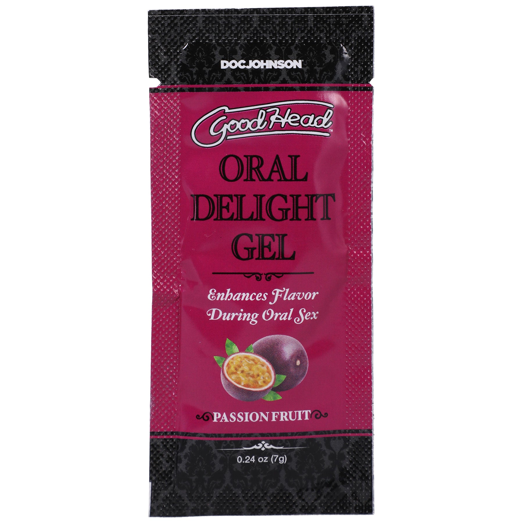 "Goodhead Oral Delight Gel Passion Fruit 0.24 Bulk Oz DJ1387-41-BU"