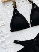 Black Push-Up Bikini: Sexy Hollow Out Swimwear