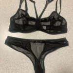 Sheer Lace 2-Piece Lingerie Set - Sexy See-Through Bra and Panty photo review