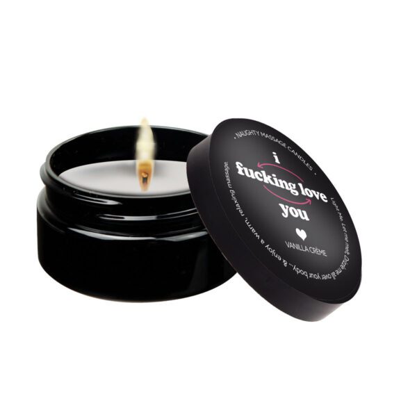 I F*Cking Love You - Massage Candle - 2 Oz -  Vanilla