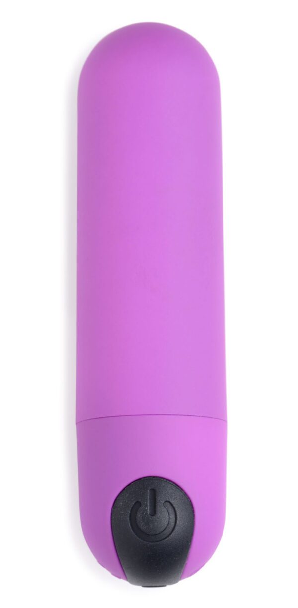 Bang Vibrating Bullet With Remote Control - Purple