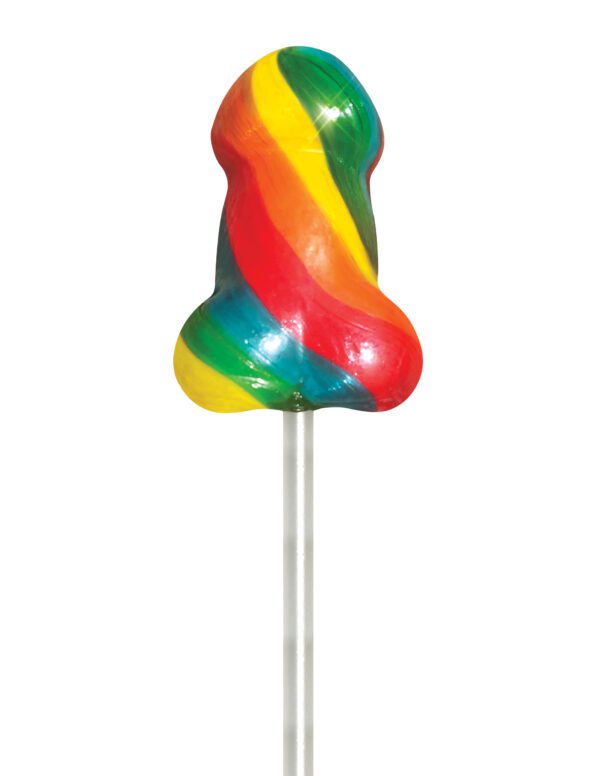 Rainbow Pecker Pops - 72 Count