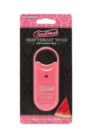 GoodHead Deep Throat Spray To-Go Wild Watermelon .33 oz.