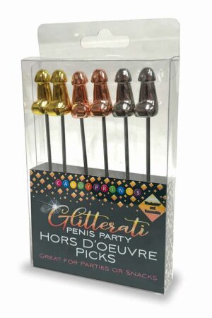 Glitterati Hor D''oeuvre''s Picks 6-Piece Set